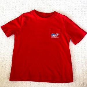 Vineyard Vines 4T Stars and Stripes pocket tee